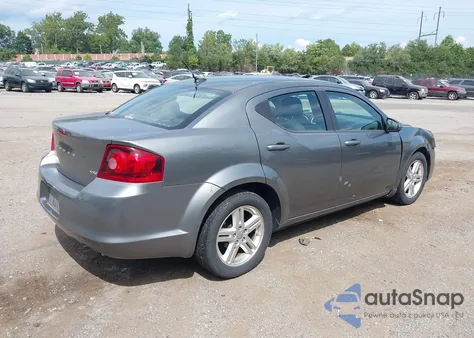 2013 Dodge Avenger Sxt from USA, damaged, VIN 1C3CDZCG0DN616356